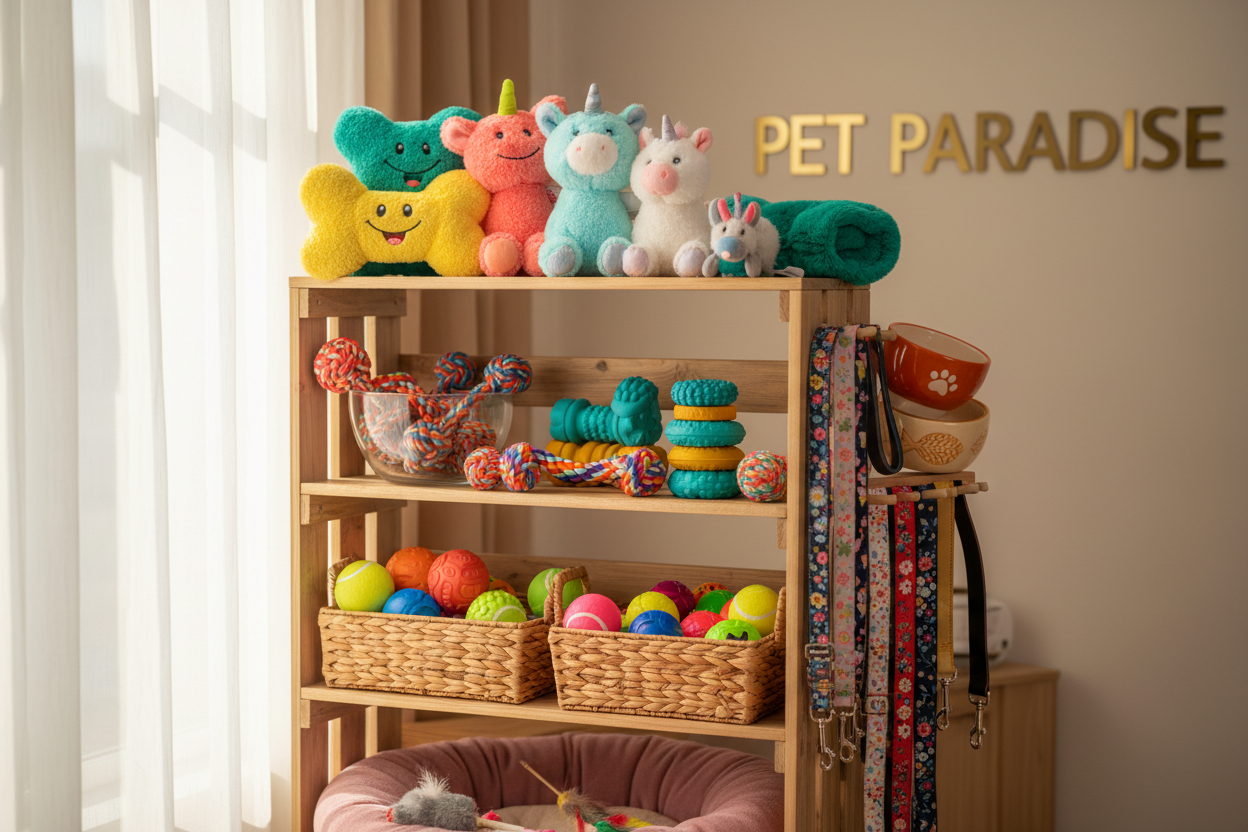 Brinquedos e Acessórios para Pets