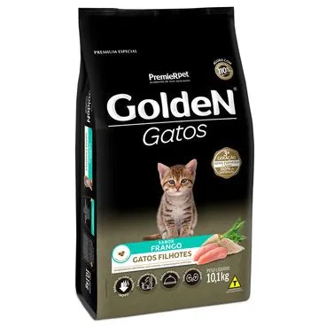 APL 013 - Ração Golden Gatos Filhotes Sabor Frango 3 kg
