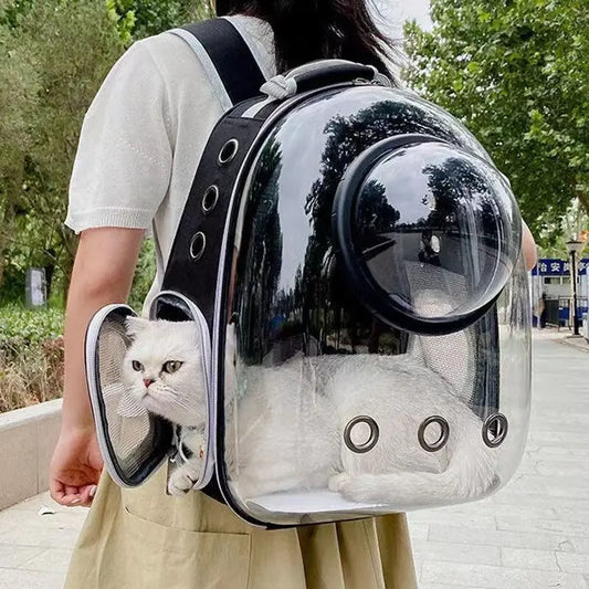 APL 051 – Mochila de Transporte Pet Espacial Respirável para Cães e Gatos